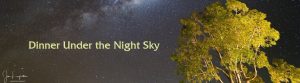 Amamoor Lodge Dinner under the night sky 2021